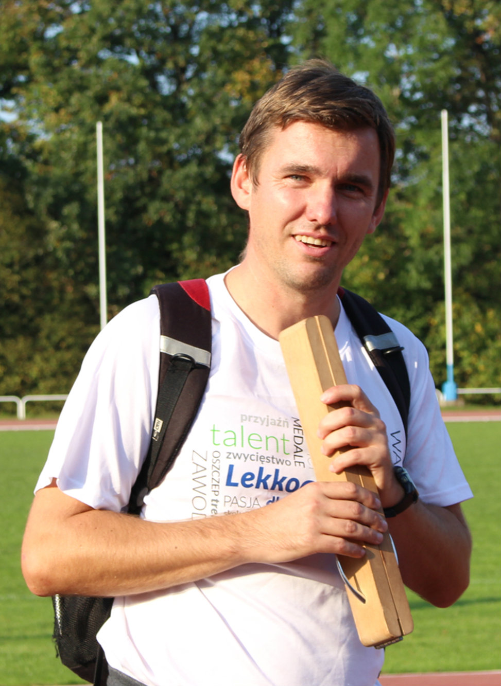 Trener Michał Dębowski